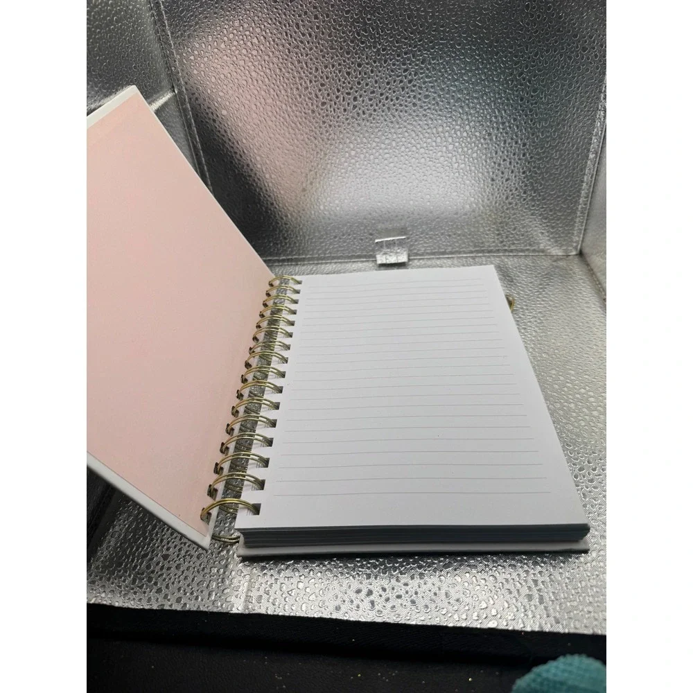 Paper Tales Spiral Notebook Journal Set Love Your Self Audrey Hepburn Pink White